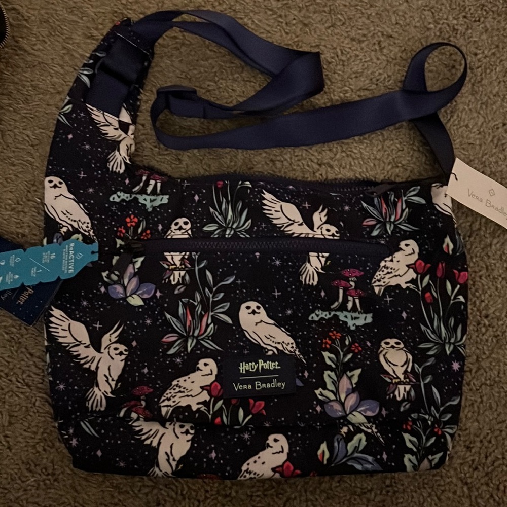 Forbidden Forest Ditsy Reactive Crossbody Sling Harry Potter HTF!!